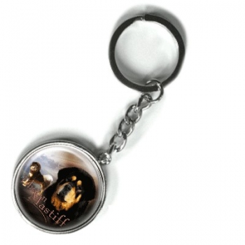 Metall Schlüsselanhänger Tibetan Mastiff / Tibetmastiff