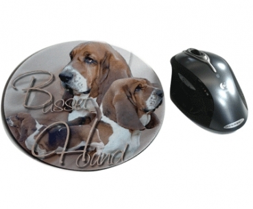 Mousepad Basset Hound 1