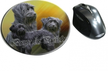 Mousepad Berger des Pyrenees 3 Pyrenäenschäferhund