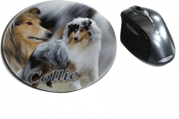 Mousepad Collie 1 Langhaar