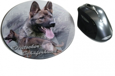 Mousepad Deutscher Schäferhund 4 grau