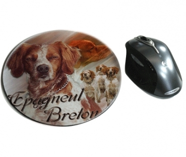 Mousepad Epagneul Breton / Bretonischer Vorstehhund