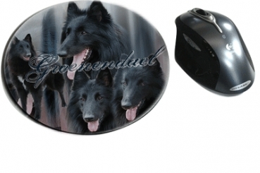 Mousepad Groenendael 2 Belgischer Schäferhund