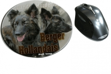 Mousepad Holländischer Schäferhund 2 Langhaar