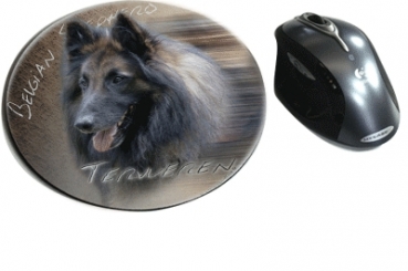 Mousepad Tervueren 3 Belgischer Schäferhund langhaar