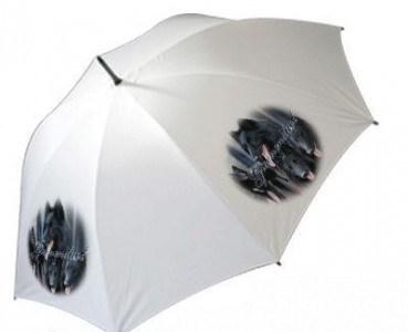 Regenschirm Motiv Groenendael 2 Belgischer Schäferhund