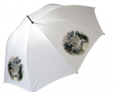 Regenschirm Motiv Hannoverscher Schweißhund