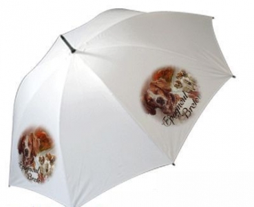 Regenschirm Motiv Epagneul Breton / Bretonischer Vorstehhund