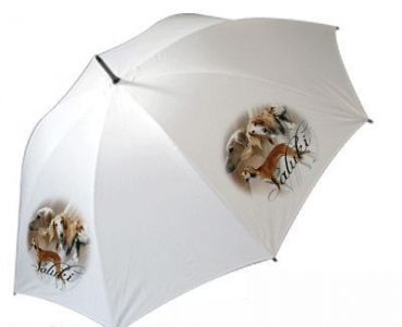 Regenschirm Motiv Saluki / Persischer Windhund