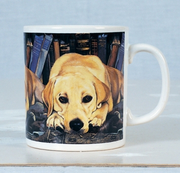 Tasse Motiv Labrador blond