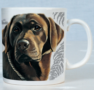 Tasse Motiv Labrador braun