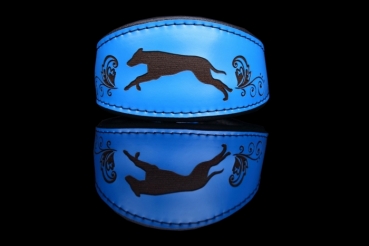 Halsband Windhund Neo Lederhalsband Whippet Greyhound Galgo Espanol Afghane