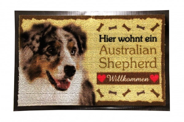 Fussmatte Australian Shepherd Fussabtreter