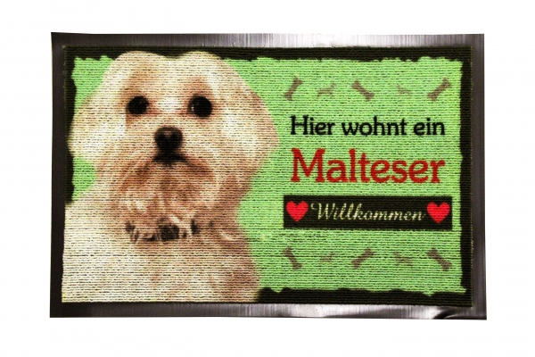 Fussmatte Malteser Maltese Fussabtreter