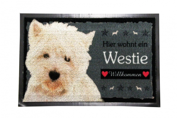 Fussmatte West Highland White Terrier Fussabtreter