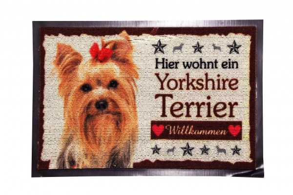 Fussmatte Yorkshire Terrier Fussabtreter