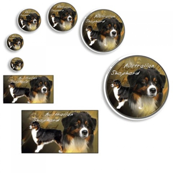 Aufkleber Australian Shepherd Dog 5