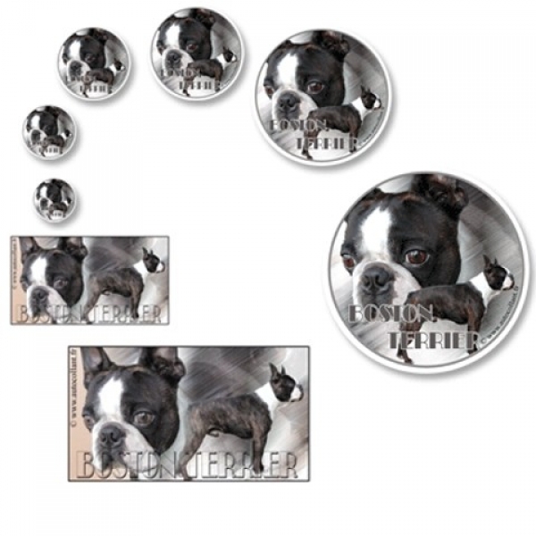 Aufkleber Boston Terrier