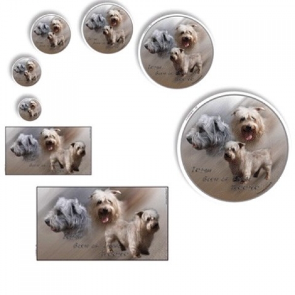 Aufkleber Irish Glen of Imaal Terrier