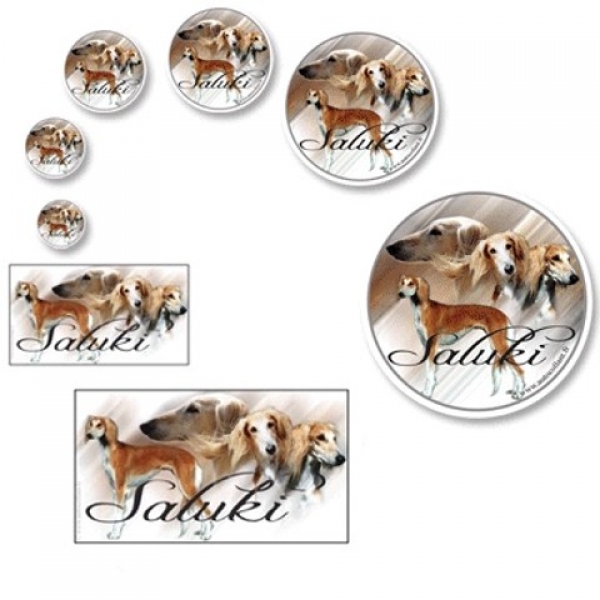 Aufkleber Saluki / Persischer Windhund