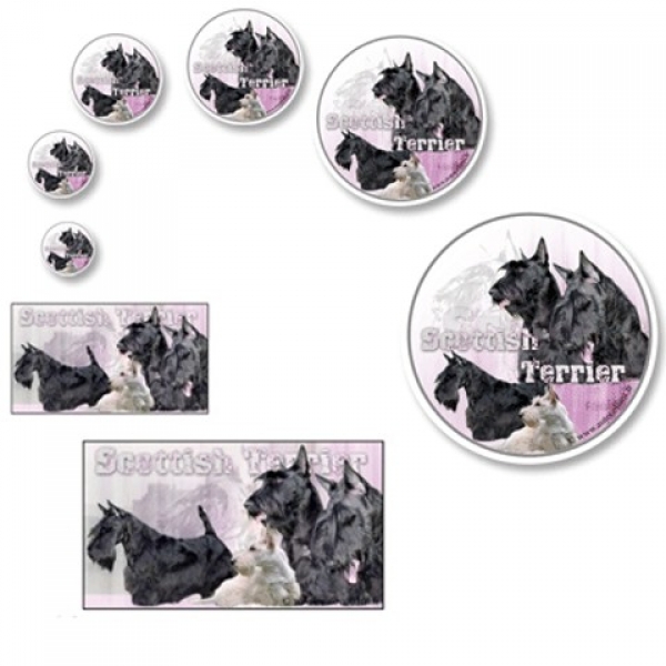 Aufkleber Scottish Terrier 1
