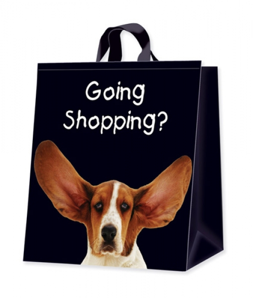 Beschichtete Baumwolltasche Going Shopping ?