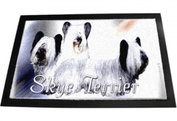 Designer Fussmatte Skye Terrier