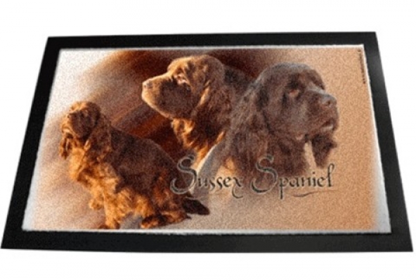 Designer Fussmatte Sussex Spaniel