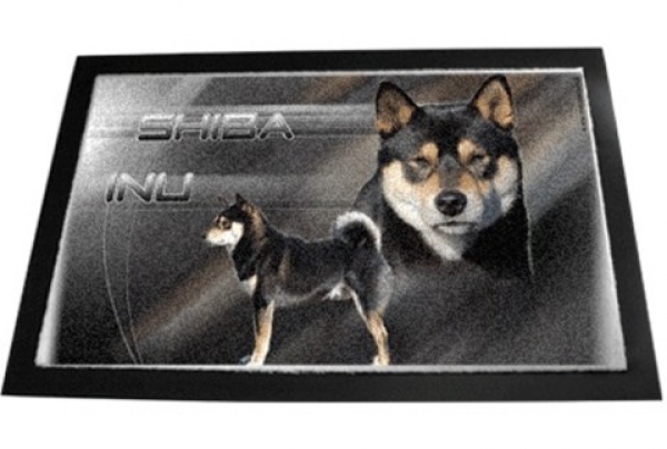 Designer Fussmatte Shiba Inu 2