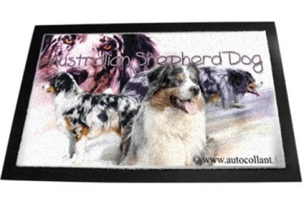 Designer Fussmatte Australian Shepherd Dog 1