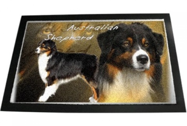 Designer Fussmatte Australian Shepherd Dog 5