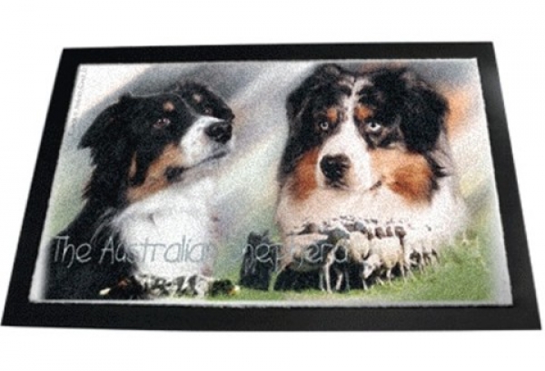 Designer Fussmatte Australian Shepherd Dog 6