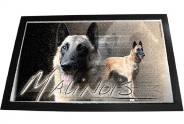 Designer Fussmatte Belgischer Schäferhund Malinoi 4