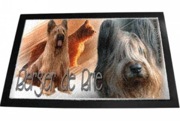 Designer Fussmatte Berger de Brie / Briard
