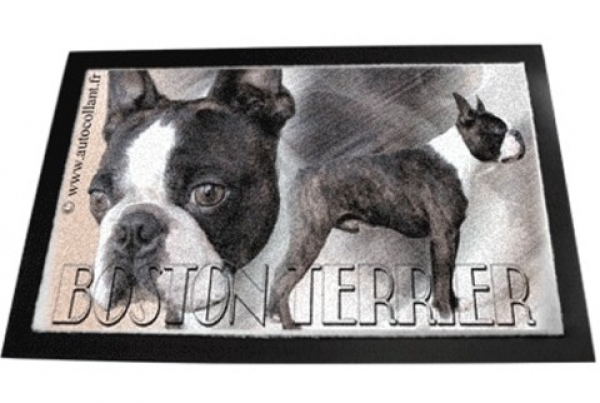 Designer Fussmatte Boston Terrier