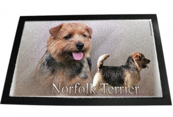 Designer Fussmatte Norfolk Terrier 2