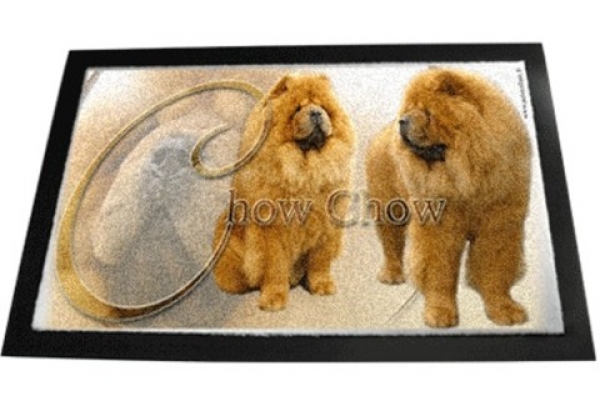 Designer Fussmatte Chow Chow