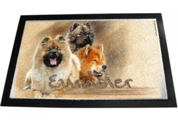 Designer Fussmatte Eurasier