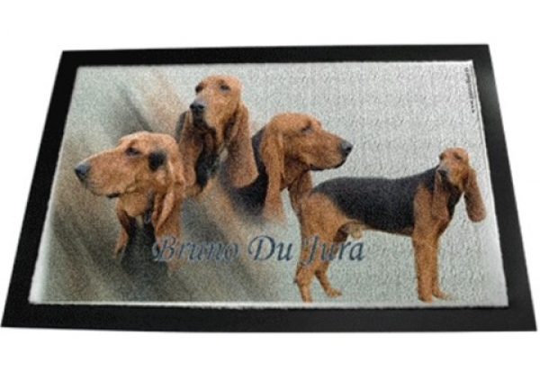 Designer Fussmatte Bruno du Jura / Jura Laufhund