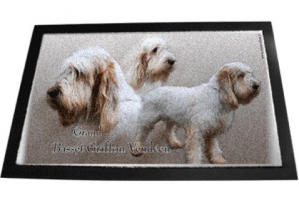 Designer Fussmatte Grand Basset Griffon Vendéen