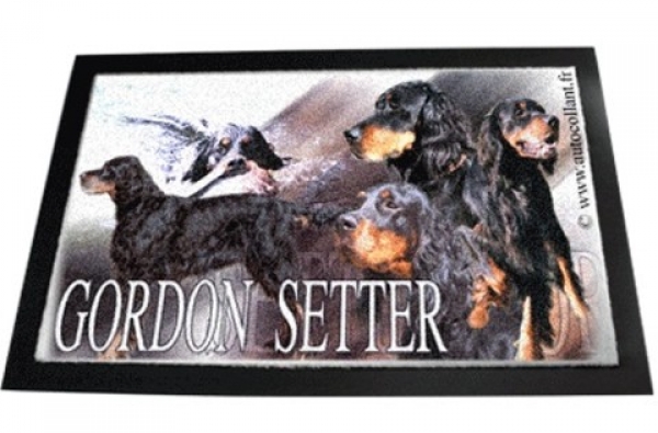 Designer Fussmatte Gordon Setter