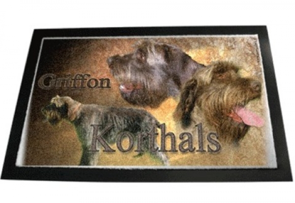 Designer Fussmatte Griffon Korthals