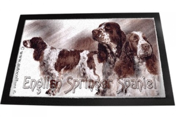 Designer Fussmatte Englisch Springer Spaniel 1