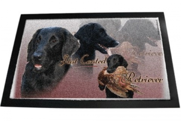 Designer Fussmatte Flat Coated Retriever 2