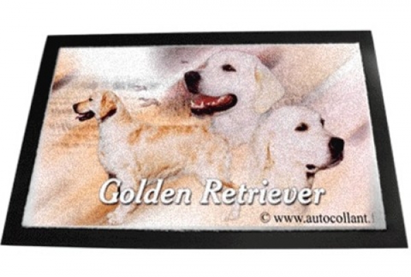 Designer Fussmatte Golden Retriever 1