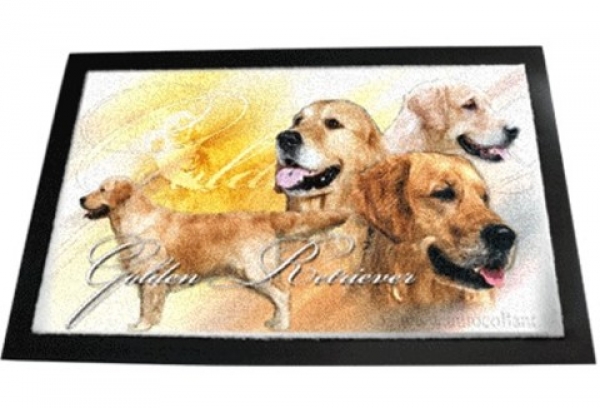 Designer Fussmatte Golden Retriever 2