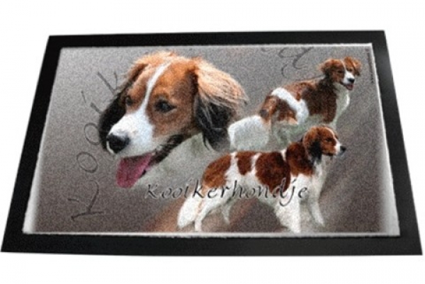 Designer Fussmatte Kooikerhondje