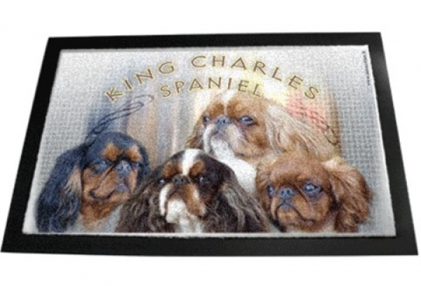 Designer Fussmatte King Charles Spaniel 1