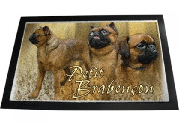 Designer Fussmatte Petit Brabangon / Brüsseler Griffon