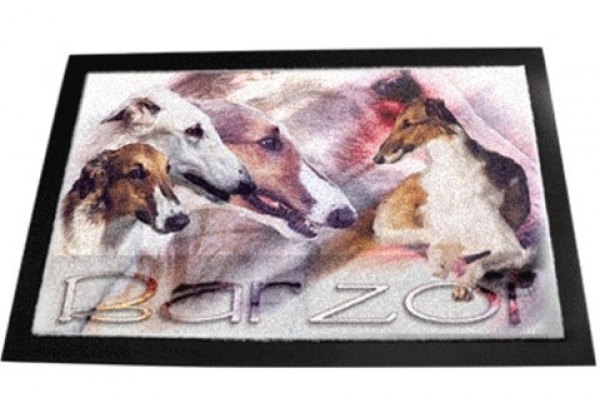 Designer Fussmatte Barsoi / Russischer Windhund